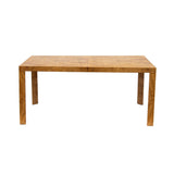 Burlwood Parsons Dining Table with 2 Leaves by Dunbar