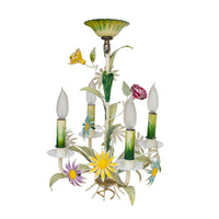 Italian Tole Chandelier