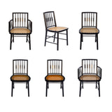 Set of 6 Modern Windsor Dining Chairs designed by Michael Taylor for Baker Furniture
