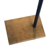 Koch + Lowy Antique Brass Floor Lamp