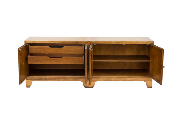 Baker Furniture Milling Road English Regency Walnut Buffet or
