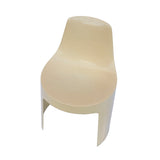 Space-age Cream Plastic Stacking Chair Designed by Kay LeRoy Ruggles for Umbo