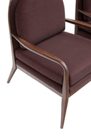 Paul McCobb for Widdicomb Walnut Armchairs, Newly upholstered