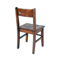 Vintage Child's Chair in Quarter Sawn Oak