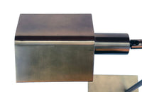 Koch + Lowy Antique Brass Floor Lamp