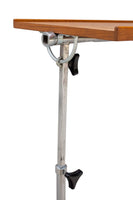 Danish Teak Rolling End Table with Adjustable Height by Danecastle ApS Denmark