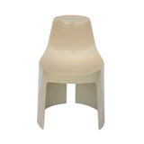 Space-age Cream Plastic Stacking Chair Designed by Kay LeRoy Ruggles for Umbo