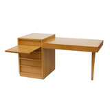 Desk by T.H. Robsjohn-Gibbings for Widdicomb in Sorrel Walnut