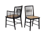 Set of 6 Modern Windsor Dining Chairs designed by Michael Taylor for Baker Furniture