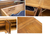 Baker Furniture Milling Road English Regency Walnut Buffet or Credenza, 80"