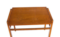 Midcentury Side Table in Walnut, attr. Dunbar