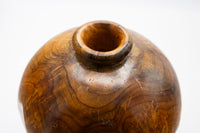 Burl Wood Vessel or Vase in Chinese Fir