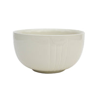 Vintage Art Deco Style Bowl Art Pottery Cream Ceramic Stoneware 8.75"
