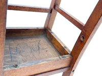 Vintage Child's Chair in Quarter Sawn Oak