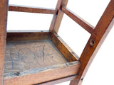Vintage Child's Chair in Quarter Sawn Oak
