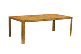 Burlwood Parsons Dining Table with 2 Leaves by Dunbar