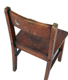 Vintage Child's Chair in Quarter Sawn Oak