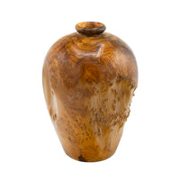 Burl Wood Vessel or Vase in Chinese Fir