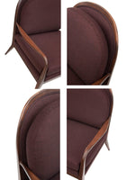 Paul McCobb for Widdicomb Walnut Armchairs, Newly upholstered