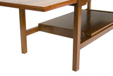 Rectangular Walnut Coffee Table by Dunbar