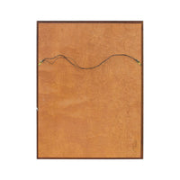 Baker Furniture | Milling Road Stepped or Beveled Walnut Mirror, 34 x 44