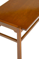 Midcentury Side Table in Walnut, attr. Dunbar