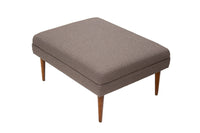 Paul McCobb Lounge Chair Model 302 and Matching Ottoman by Directional
