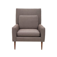 Paul McCobb Lounge Chair Model 302 and Matching Ottoman by Directional