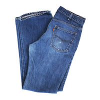 Vintage Levi's Mens Jeans Extra Long Orange Tab Label 36 x 36