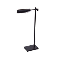 Matte Black Library Style Floor Lamp