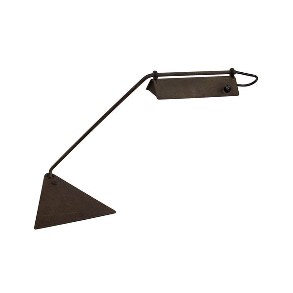 Piotr Sierakowski Postmodern Desk Lamp in Dark Coated Finish