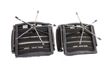 Pair of Leather Lounge 'King Chairs' by Andre Vandenbeuck for Strässle Switzerland