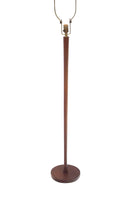 Walnut Floor Lamp in the style of Phillip Lloyd Powell