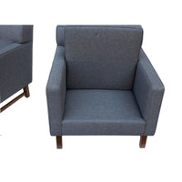 Tufted Midcentury Modern Armchairs by Franklin Furniture, pair