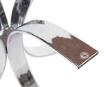 Chrome Dining Table by Osvaldo Borsani for Stow & Davis