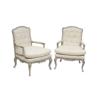 French Provincial Armchairs by John Widdicomb, a pair