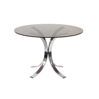 Chrome Dining Table by Osvaldo Borsani for Stow & Davis