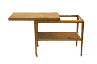 Flip Top Serving Cart by T.H. Robsjohn-Gibbings for Widdicomb