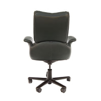 Ergonomic '90s Task Chair in Hunter Green Leather by Geoff Hollington for Herman Miller