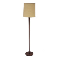 Walnut Floor Lamp in the style of Phillip Lloyd Powell