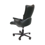 Ergonomic '90s Task Chair in Hunter Green Leather by Geoff Hollington for Herman Miller