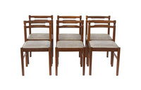 Scandinavian Dining Chairs, S/6