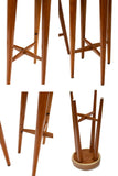 Handmade Oak Barstools with 31" H, S/3