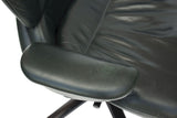 Ergonomic '90s Task Chair in Hunter Green Leather by Geoff Hollington for Herman Miller
