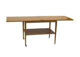 Flip Top Serving Cart by T.H. Robsjohn-Gibbings for Widdicomb