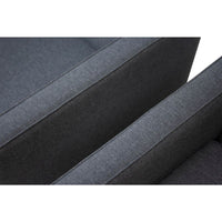 Tufted Midcentury Modern Armchairs by Franklin Furniture, pair