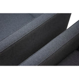 Tufted Midcentury Modern Armchairs by Franklin Furniture, pair