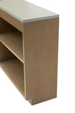 Grey Oak Modern Grey Bookshelf Drawer by Sligh Cross Country