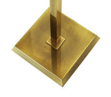 Chapman Lighting Brass Touch-On Torchiere Floor Lamp