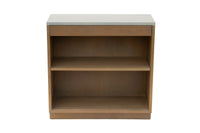 Grey Oak Modern Grey Bookshelf Drawer by Sligh Cross Country